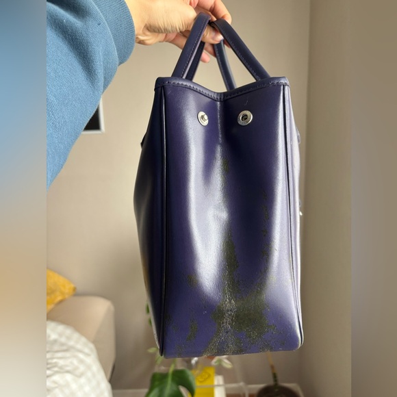 Vintage rosseau tote - indigo leather - Picture 4 of 7